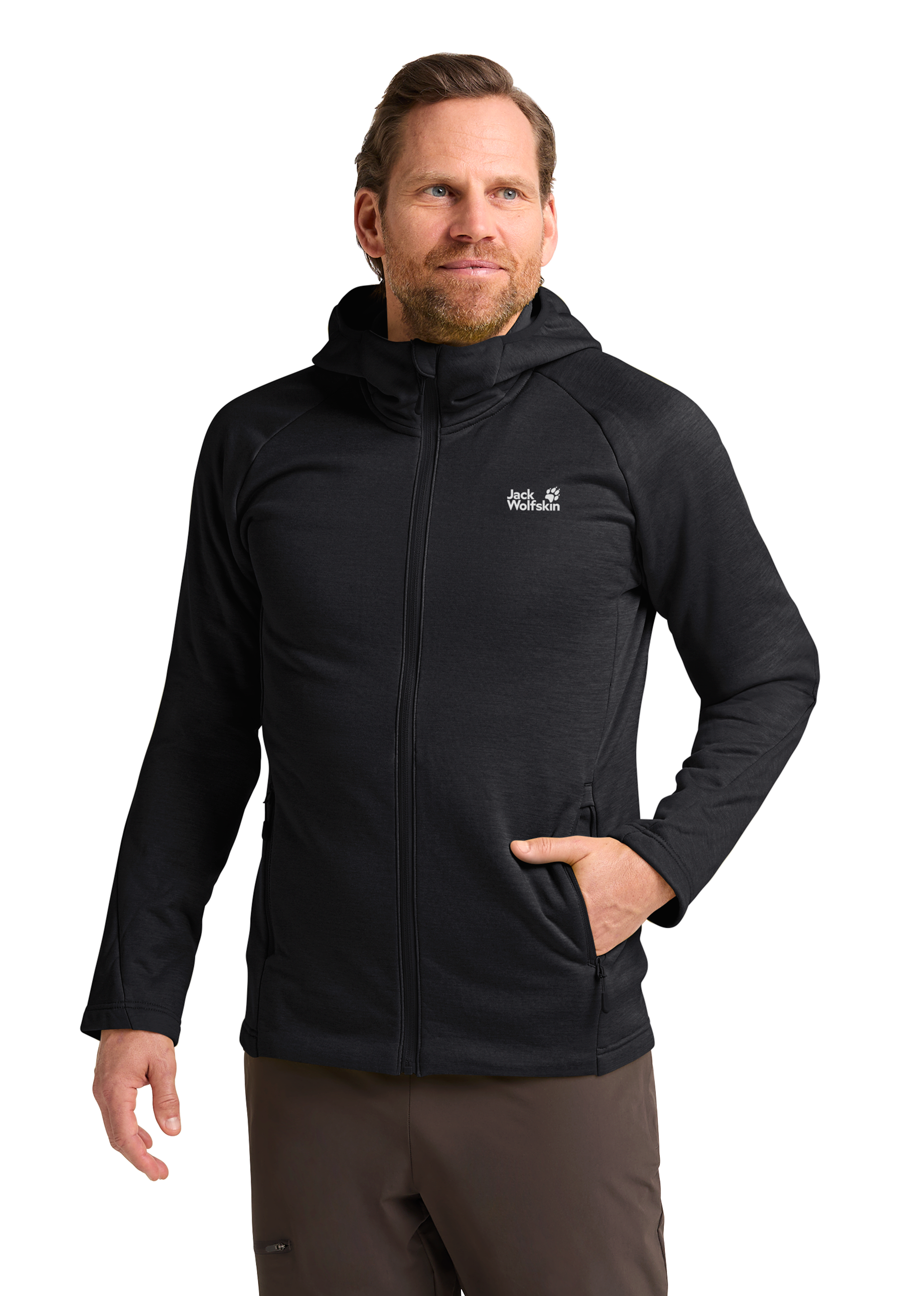 PEAK DISTRICT HOODED FZ M | JACK WOLFSKIN