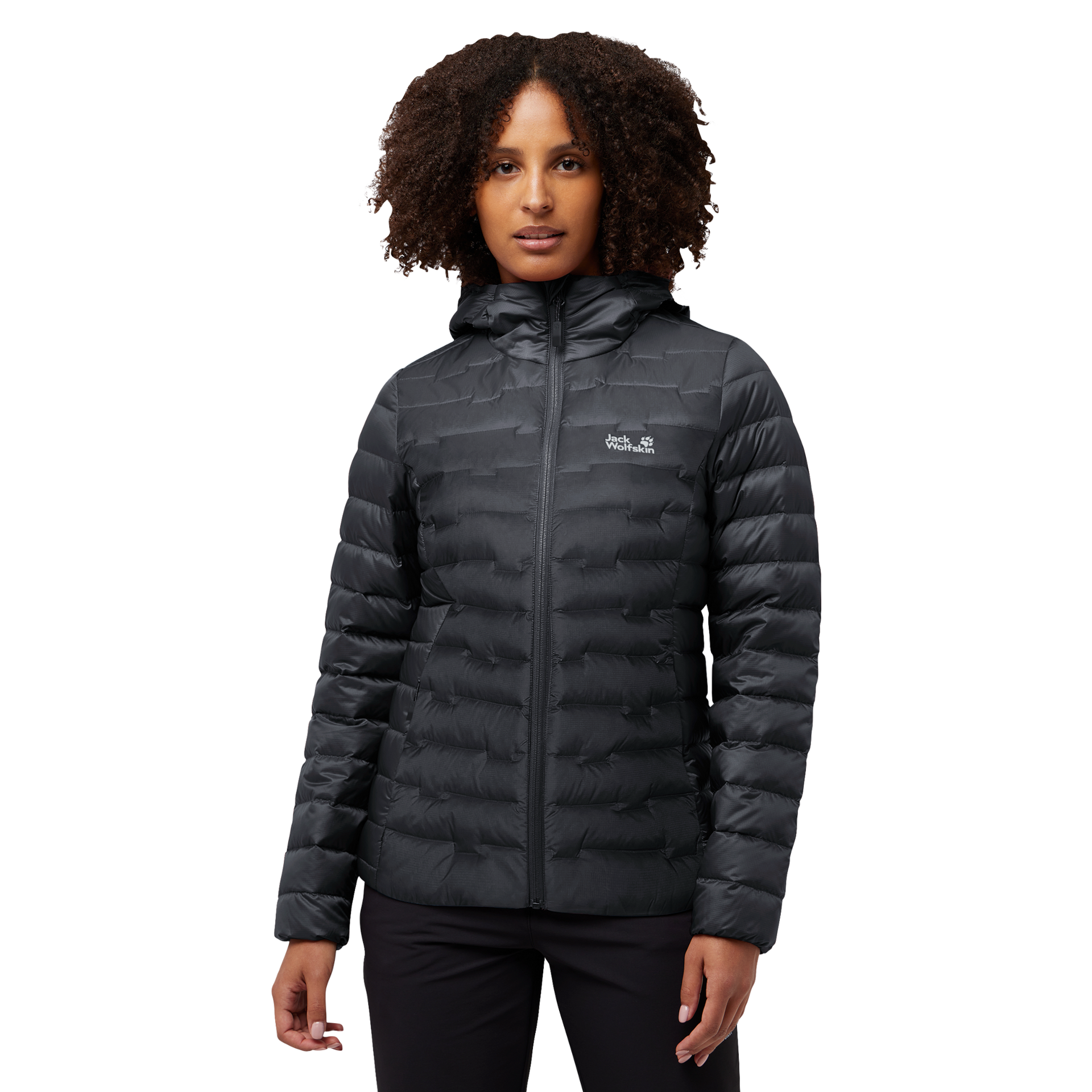 PASSAMANI DOWN HOODY W RDS | JACK WOLFSKIN