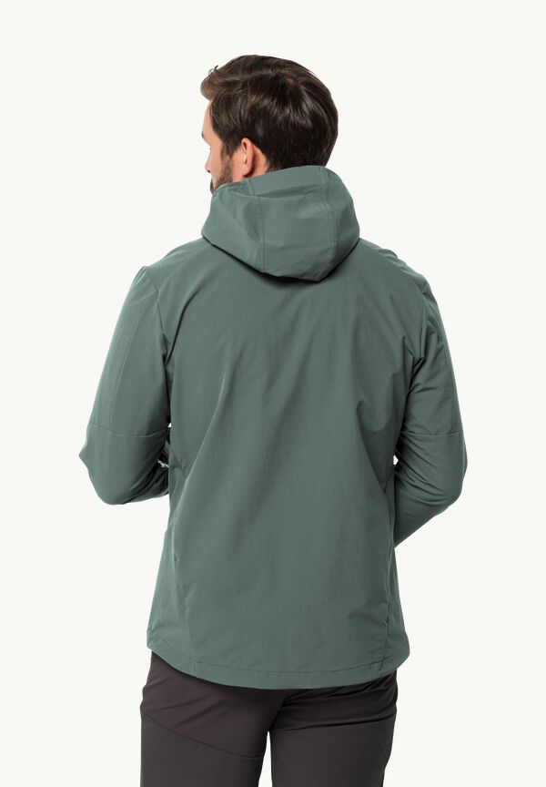 softshell - men - – WOLFSKIN jacket KAMMWEG JACK Trekking green M hedge JKT M