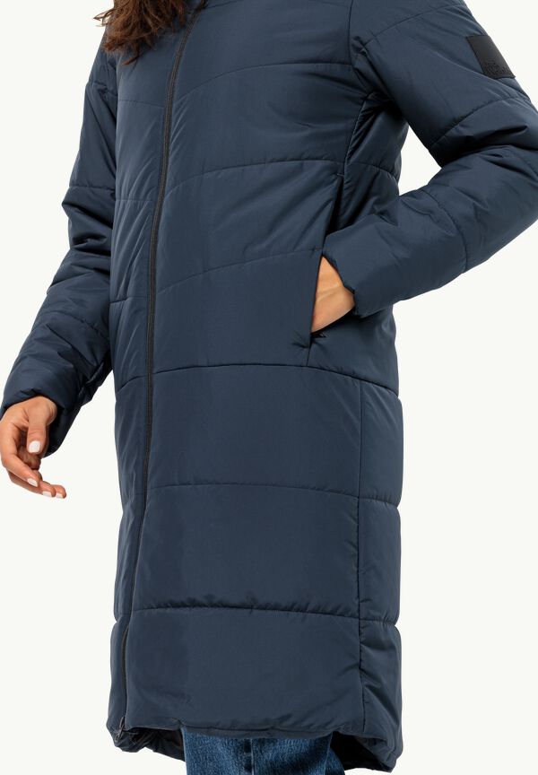 DEUTZER COAT W - night blue M - Women\'s winter coat – JACK WOLFSKIN