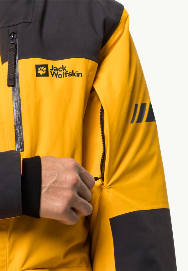 - WOLFSKIN Men\'s waterproof expedition M XT burly JACK – M - down yellow SERIES 1995 coat PARKA