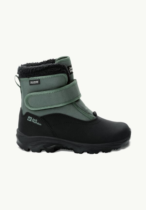 SHELL - Kids\' WOLFSKIN green - MID slate boots – VOJO winter TEXAPORE K JACK 40 VC waterproof