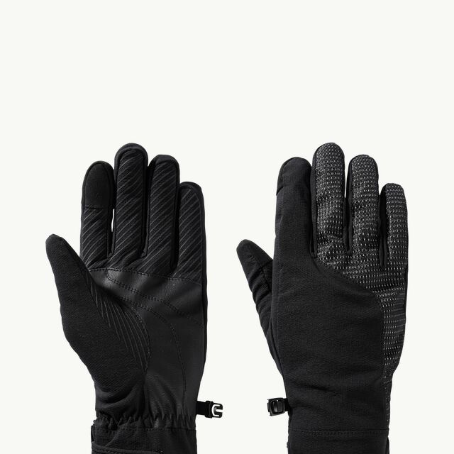 NIGHT HAWK GLOVES - black M - Softshell glove – JACK WOLFSKIN
