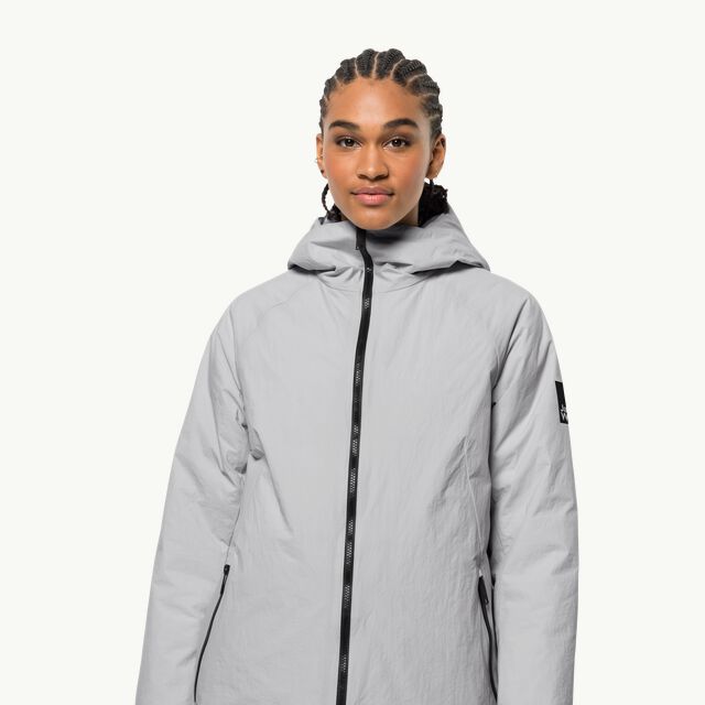 WOLFSKIN Women\'s JACK coat PERGAMON waterproof - down W - moonwalk PARKA – XL