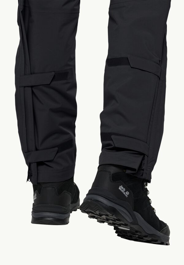 MOROBBIA 3L PANTS - black L - Cycle overtrousers – JACK WOLFSKIN