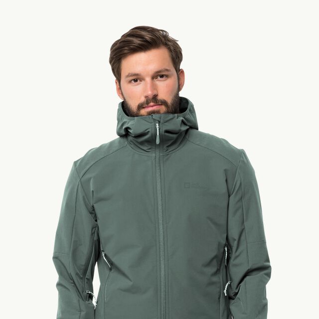 softshell Trekking men - WOLFSKIN - M green hedge jacket M – KAMMWEG JACK JKT