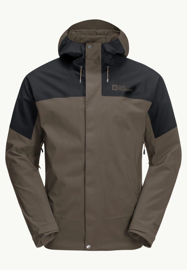 KAMMWEG 2L JACK jacket - - – WOLFSKIN S JKT rain cold Trekking men M coffee