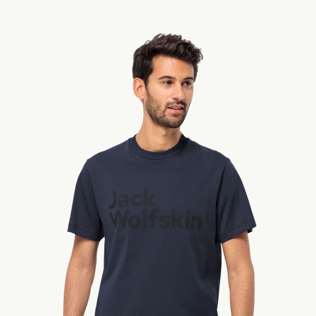 night organic 3XL cotton LOGO T - - WOLFSKIN M JACK T-shirt – ESSENTIAL Men\'s blue