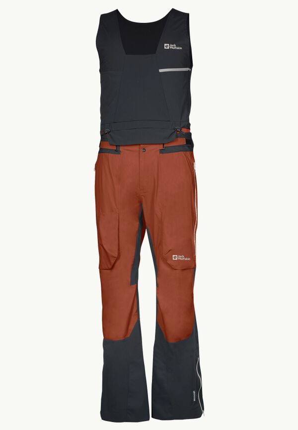 ALPSPITZE AIR PANTS M - - with trousers system carmine WOLFSKIN XXL tracking JACK – Breathable men ski RECCO® for touring