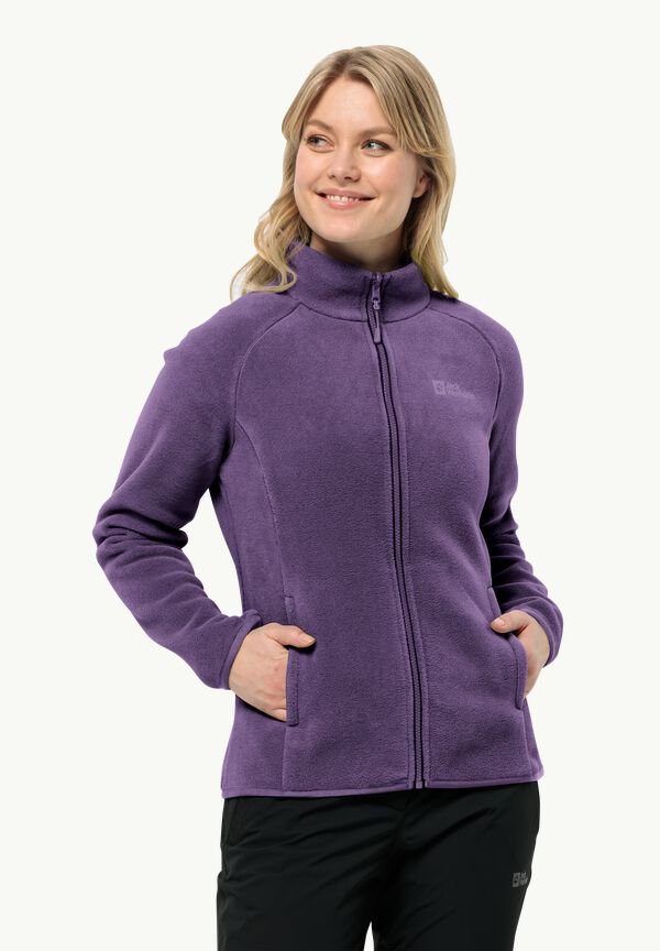MOONRISE FZ W - ultraviolet XL - Women's fleece jacket – JACK WOLFSKIN