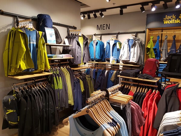 JACK WOLFSKIN STORE Frankfurt Abflug A B Ebene 2 JACK WOLFSKIN