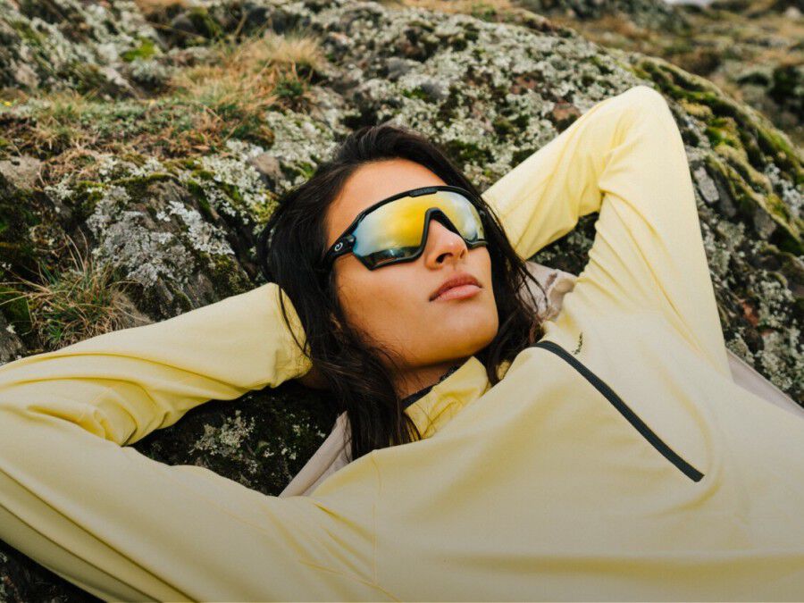 「新品未使用」Jack Wolfskin 半袖シャツ M イエロー 中古 メンズ ジャックバニー Jack Bunny!! 半袖シャツ 4(M