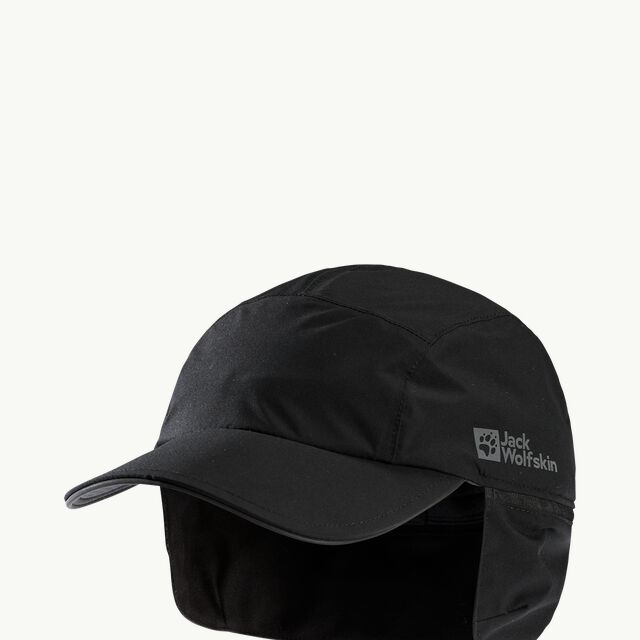 WINTER CAP - black L - Waterproof peaked cap – JACK WOLFSKIN