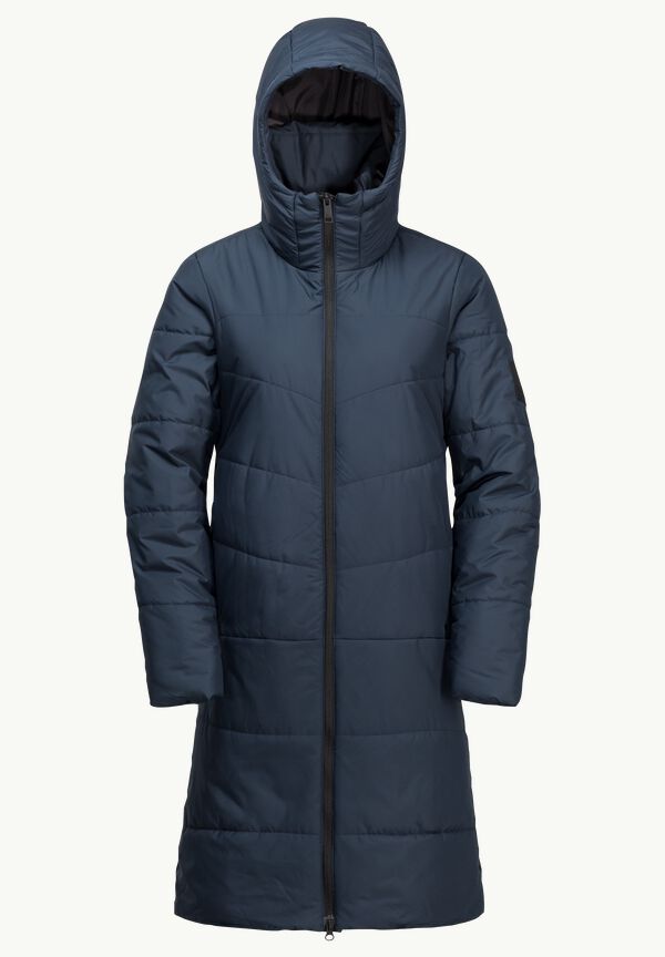DEUTZER COAT W - night blue M - Women's winter coat – JACK WOLFSKIN