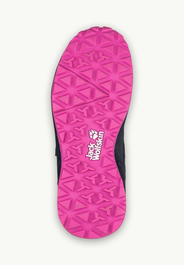WOODLAND TEXAPORE LOW VC - Kids\' waterproof shoes hiking blue WOLFSKIN K pink JACK – 34 / 
