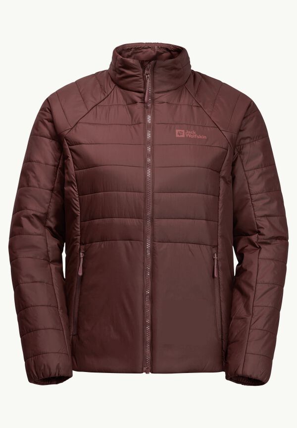 LAPAWA INS JKT W - dark maroon M - Women\'s insulating jacket – JACK WOLFSKIN