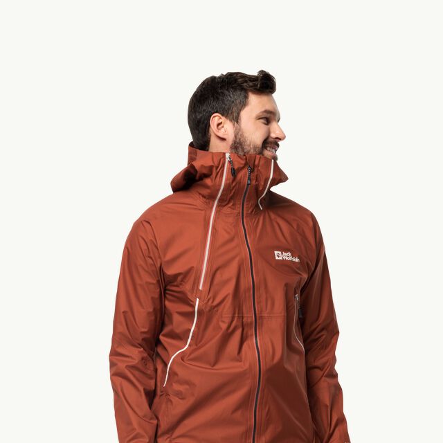 ALPSPITZE AIR 3L JKT M - carmine XL - Hardshell ski touring jacket with  RECCO® tracking system for men – JACK WOLFSKIN