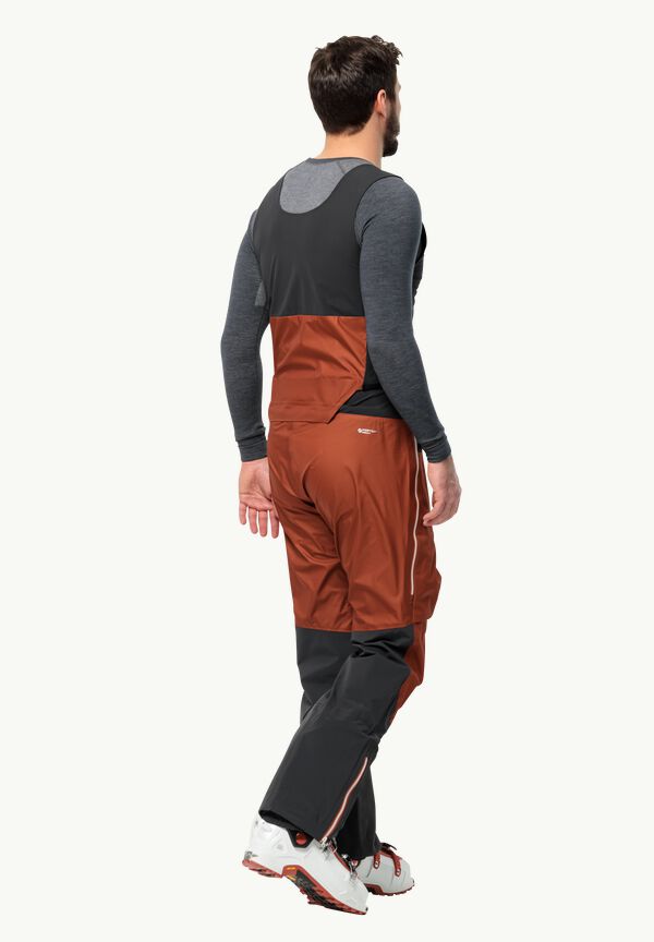 ALPSPITZE Breathable system - carmine - AIR PANTS tracking with WOLFSKIN JACK men for RECCO® ski trousers XXL – touring M