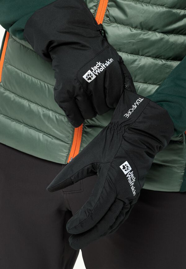 WINTER BASIC GLOVE - black M - Waterproof gloves – JACK WOLFSKIN | Handschuhe