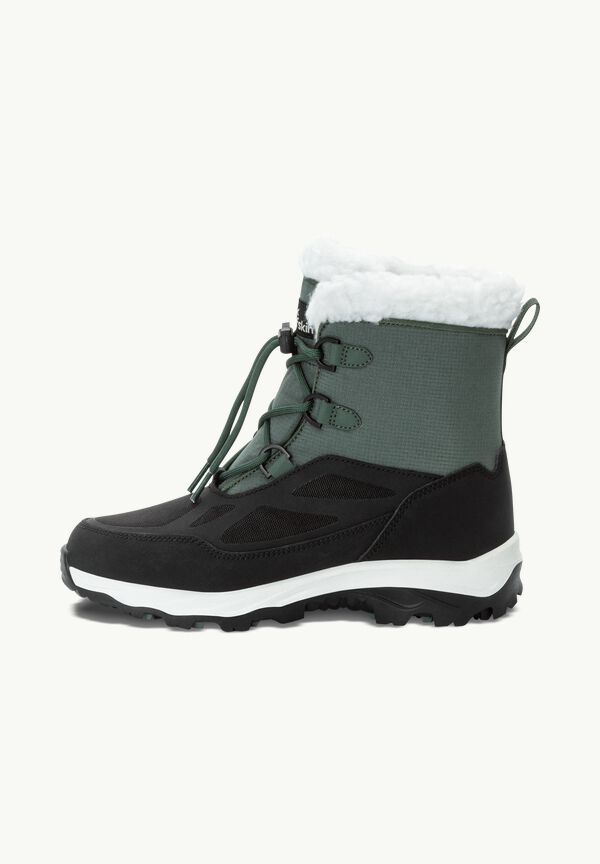 SHELL VOJO Kids\' – XT slate boots JACK WOLFSKIN 32 - winter - TEXAPORE waterproof K MID green