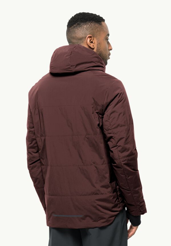 maroon COMMUTE WOLFSKIN M - dark BIKE jacket Men\'s JACK L insulating - INS – JKT