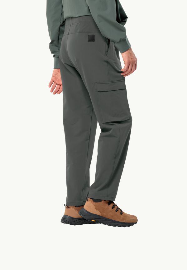 WANDERMOOD PANTS M - slate green 50 - Hiking trousers men – JACK WOLFSKIN