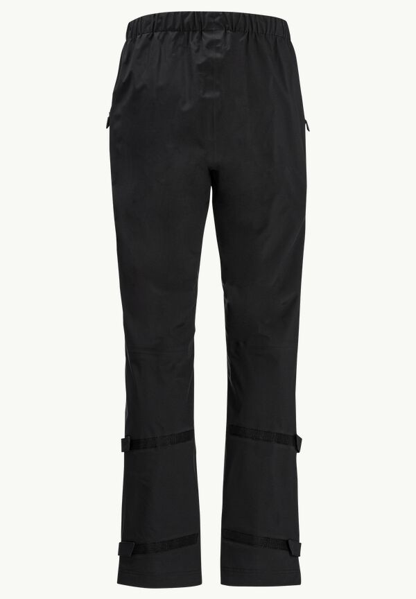 L - – WOLFSKIN JACK MOROBBIA overtrousers 3L black - PANTS Cycle