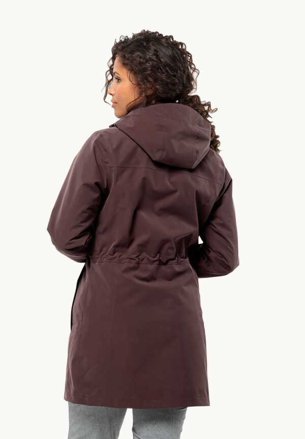 S - COAT - jacket Women\'s WOLFSKIN boysenberry OTTAWA 3-in-1 – JACK