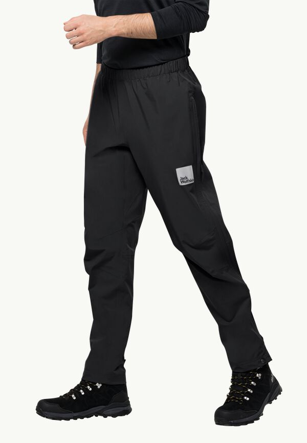 MOROBBIA 3L PANTS - black L - Cycle overtrousers – JACK WOLFSKIN