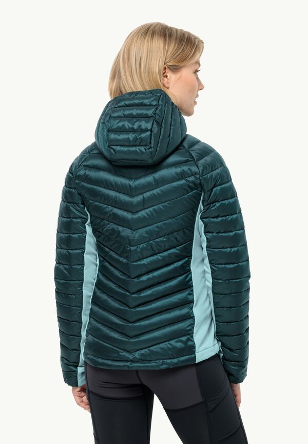 ROUTEBURN PRO INS JKT W - sea green M - Women's insulating jacket – JACK  WOLFSKIN