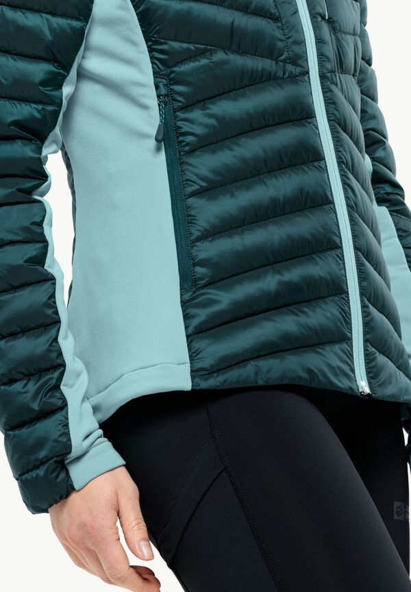 green ROUTEBURN W WOLFSKIN INS insulating JKT jacket JACK – Women\'s PRO M - sea -