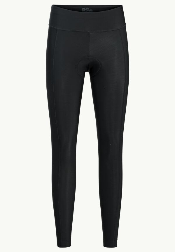 trousers cycling MOROBBIA W JACK – S black TIGHTS - Women\'s - WOLFSKIN