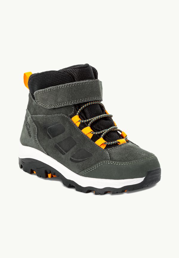 LT K WOLFSKIN green – - 31 slate shoes JACK waterproof Kids\' hiking MID TEXAPORE - VOJO