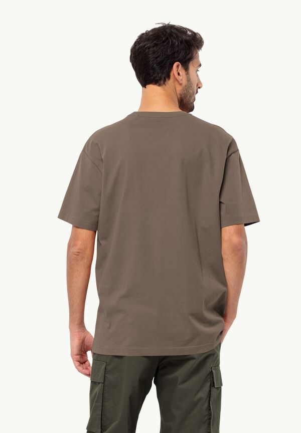ESCHENHEIMER T - chestnut - S Unisex WOLFSKIN JACK – T-shirt organic cotton