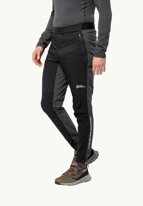 MOROBBIA ALPHA PANTS M - black M - Breathable cycling trousers men – JACK  WOLFSKIN