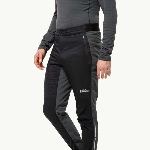 MOROBBIA ALPHA PANTS M - black M - Breathable cycling trousers men – JACK  WOLFSKIN