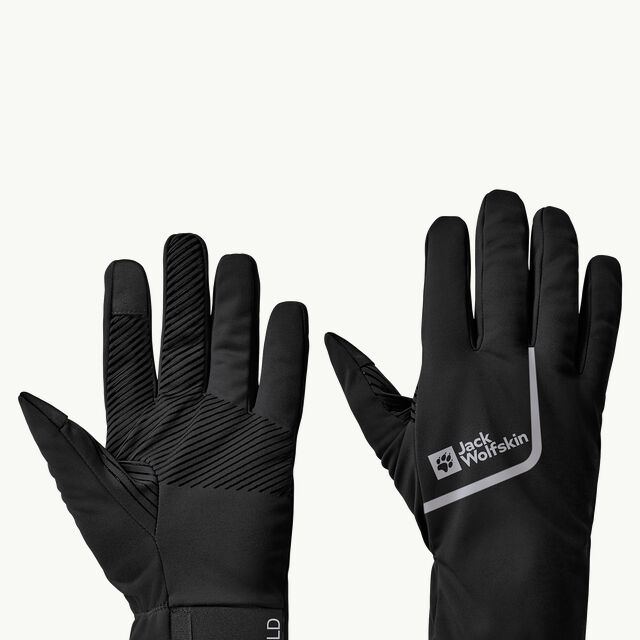 MOROBBIA – GLOVE XL gloves Cycling LIGHT - - WOLFSKIN JACK black