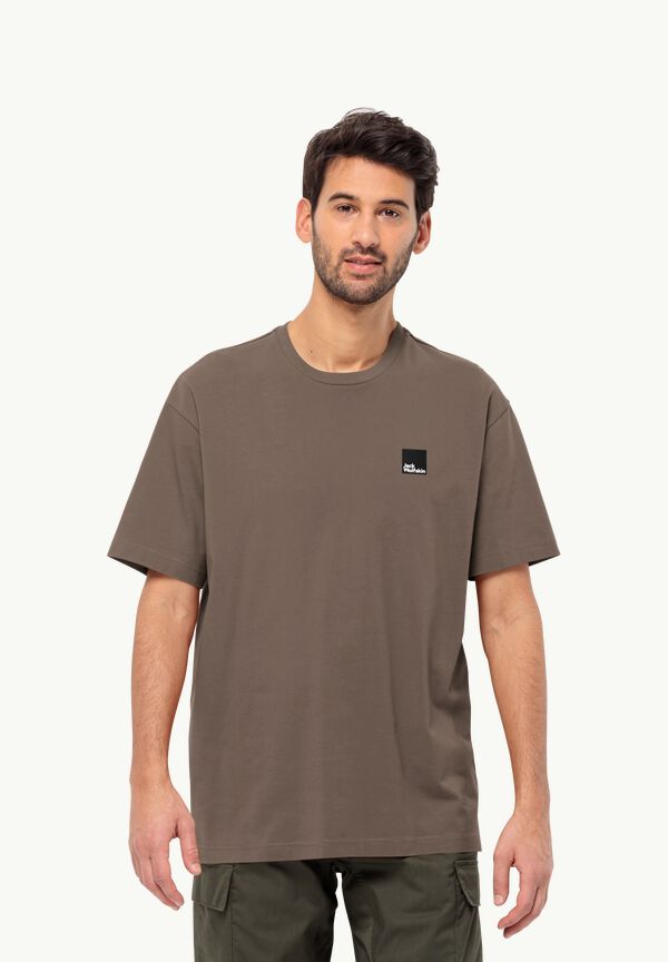 cotton WOLFSKIN - T-shirt – ESCHENHEIMER Unisex JACK - T organic chestnut S