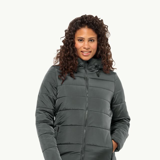 EISBACH COAT W - slate green S - Women's winter coat – JACK WOLFSKIN