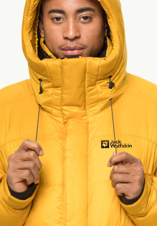 - HOODY burly yellow - JACK M down Expedition SERIES DOWN XT – WOLFSKIN 1995 jacket