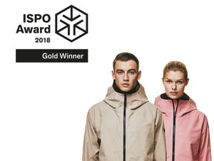 ISPO AWARD for THE STORM SHELL by WOLFSKIN TECH LAB