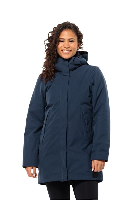 JACK waterproof WOLFSKIN SALIER – XXL Women\'s - COAT coat night - winter blue
