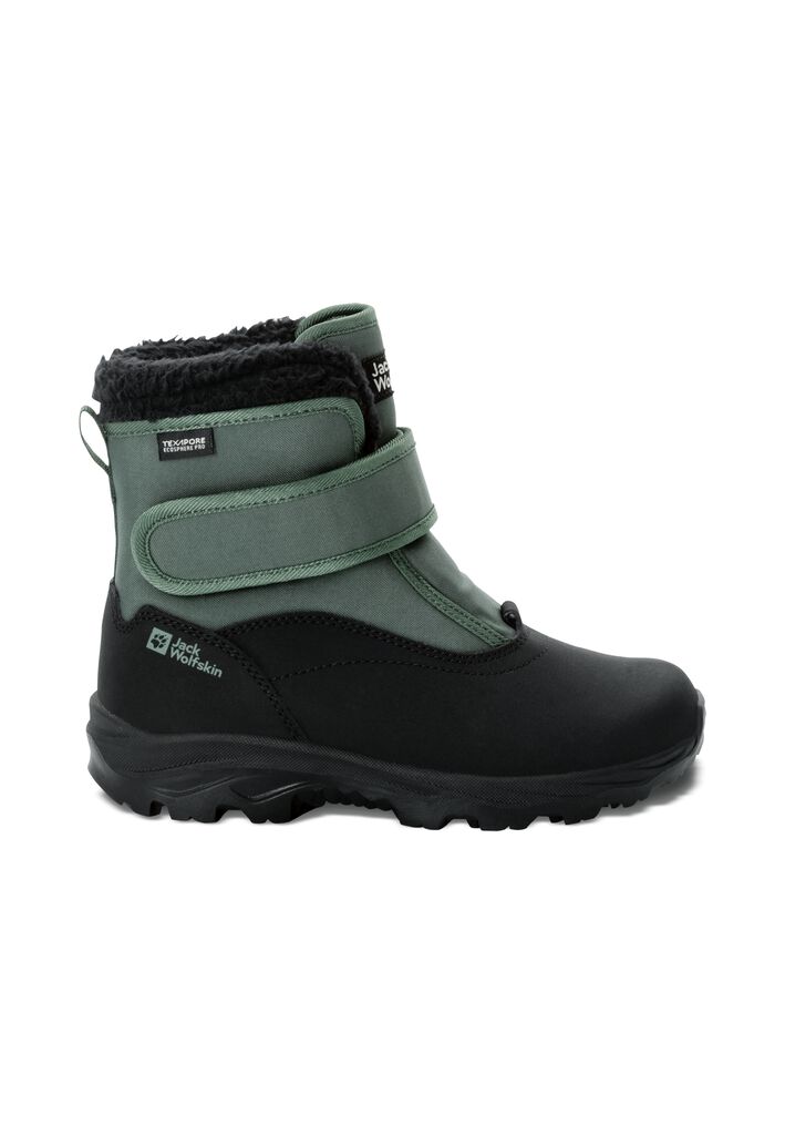 VOJO SHELL TEXAPORE MID VC waterproof K green winter – boots slate JACK - Kids\' WOLFSKIN - 40