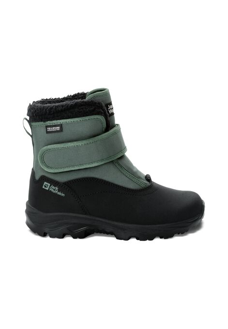 JACK VC winter SHELL boots Kids\' VOJO MID slate - TEXAPORE waterproof - WOLFSKIN green 40 K –