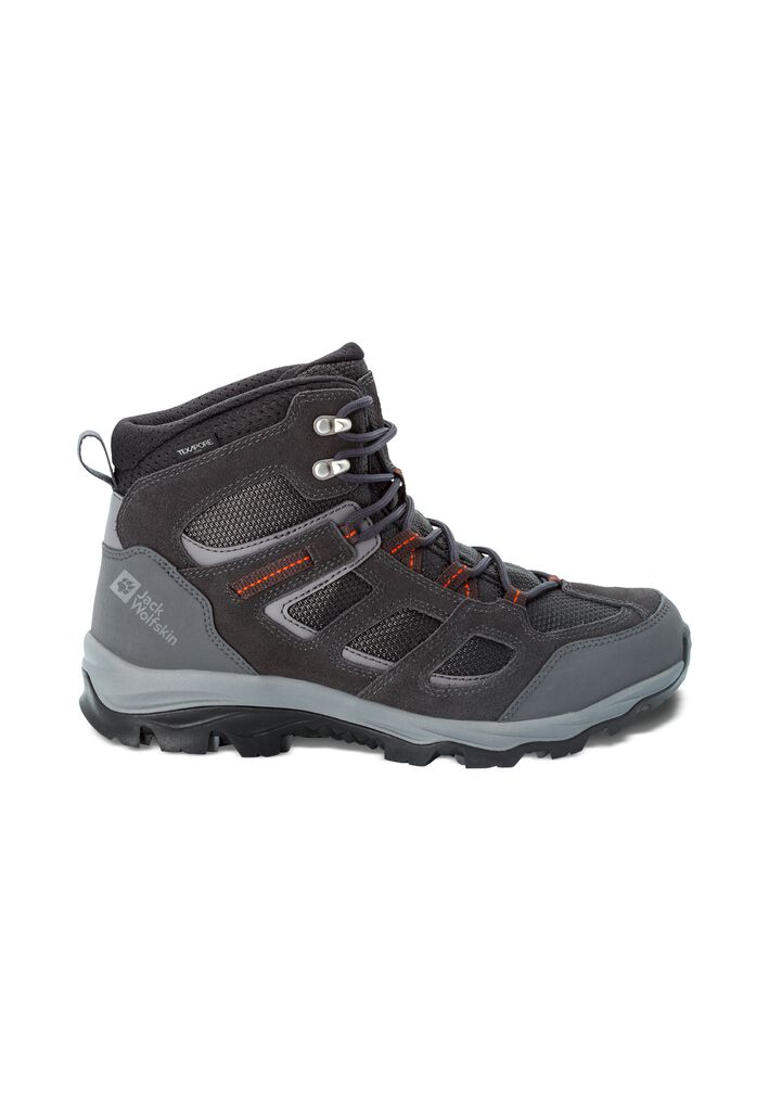 shoes TEXAPORE grey WOLFSKIN Men\'s hiking – waterproof / orange 3 VOJO 42 JACK MID - M -