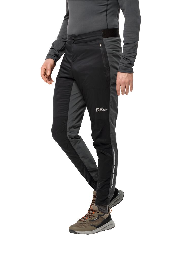 – M cycling ALPHA JACK PANTS MOROBBIA black - M WOLFSKIN Breathable trousers men -