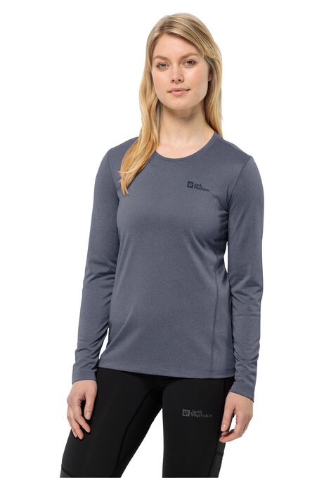 THERMAL JACK - M L/S long-sleeved shirt - dolphin – WOLFSKIN Women\'s W SKY functional