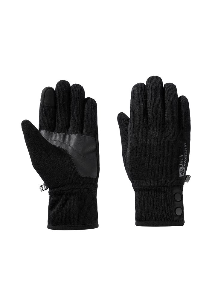 WOLFSKIN gloves WOOL - black - WINTER GLOVE – XL JACK Ladies\'