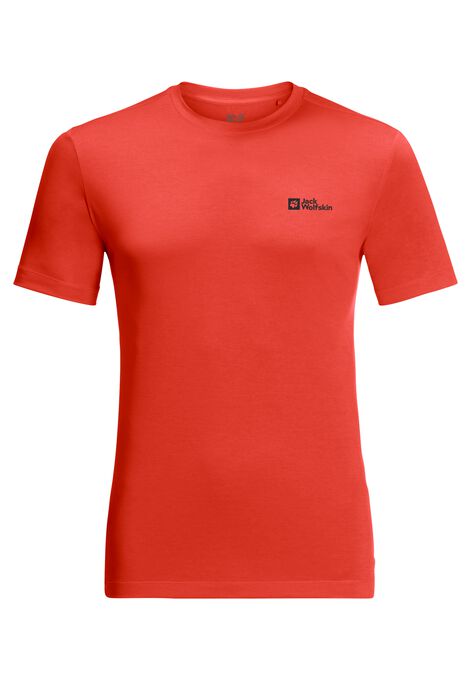 HIKING S/S T M - strong red M - Men's functional shirt – JACK WOLFSKIN