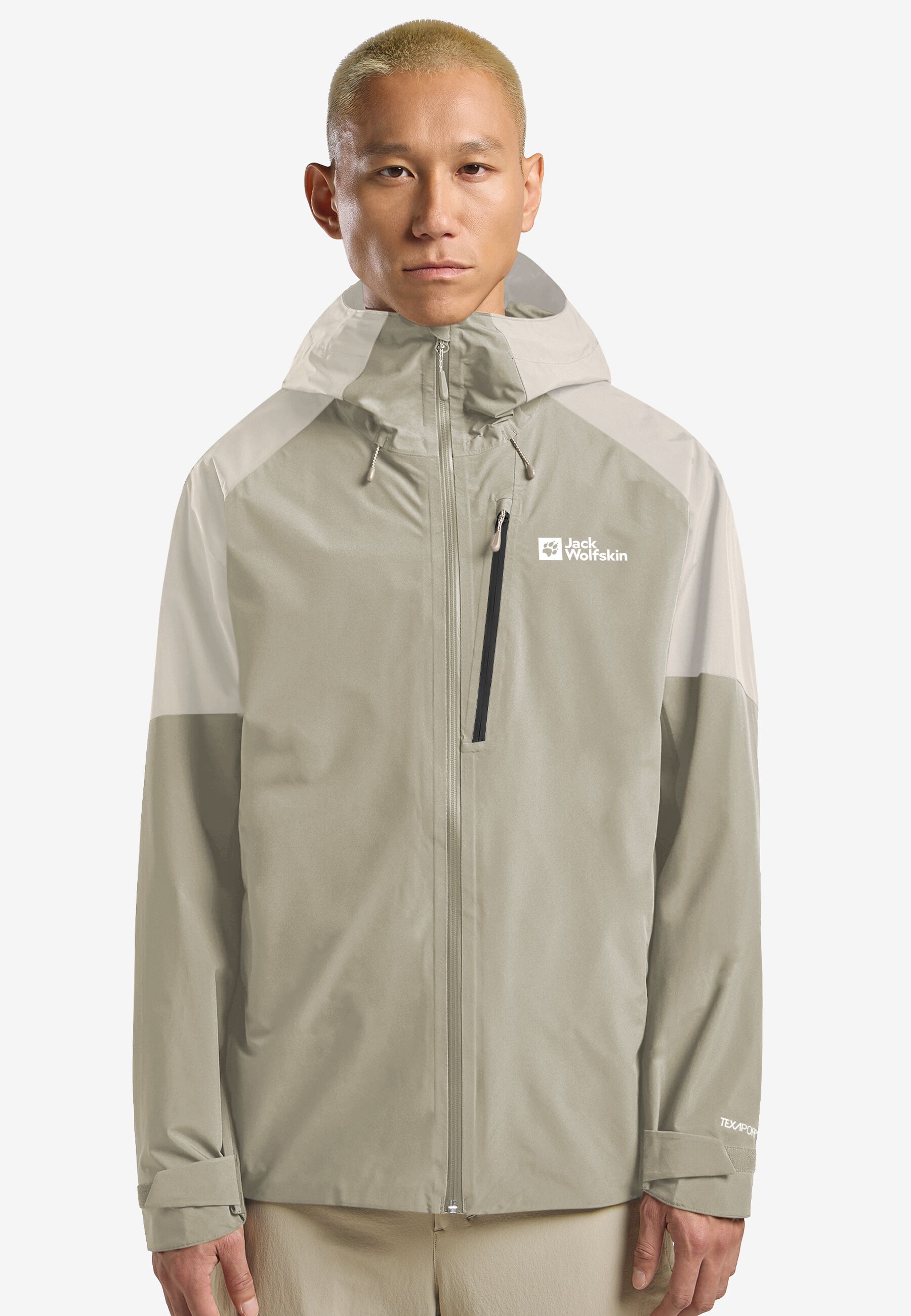 EAGLE PEAK 2L JKT M Linen M Men's rain jacket Men's rain